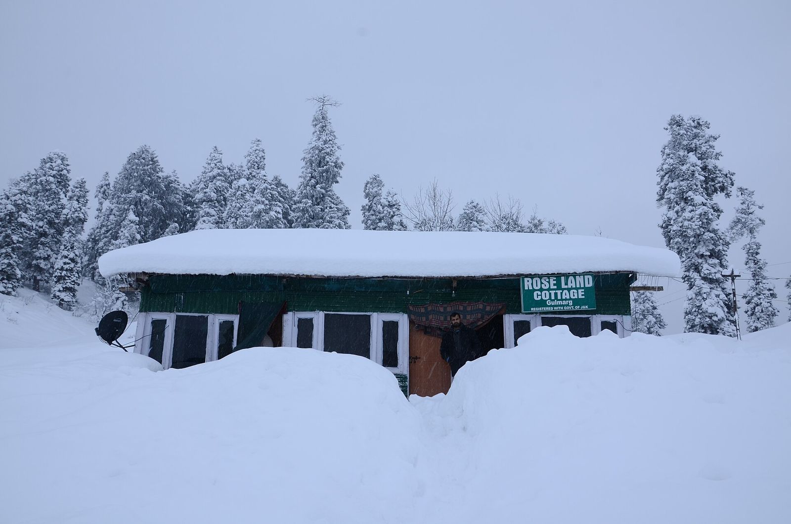 Gulmarg in snow